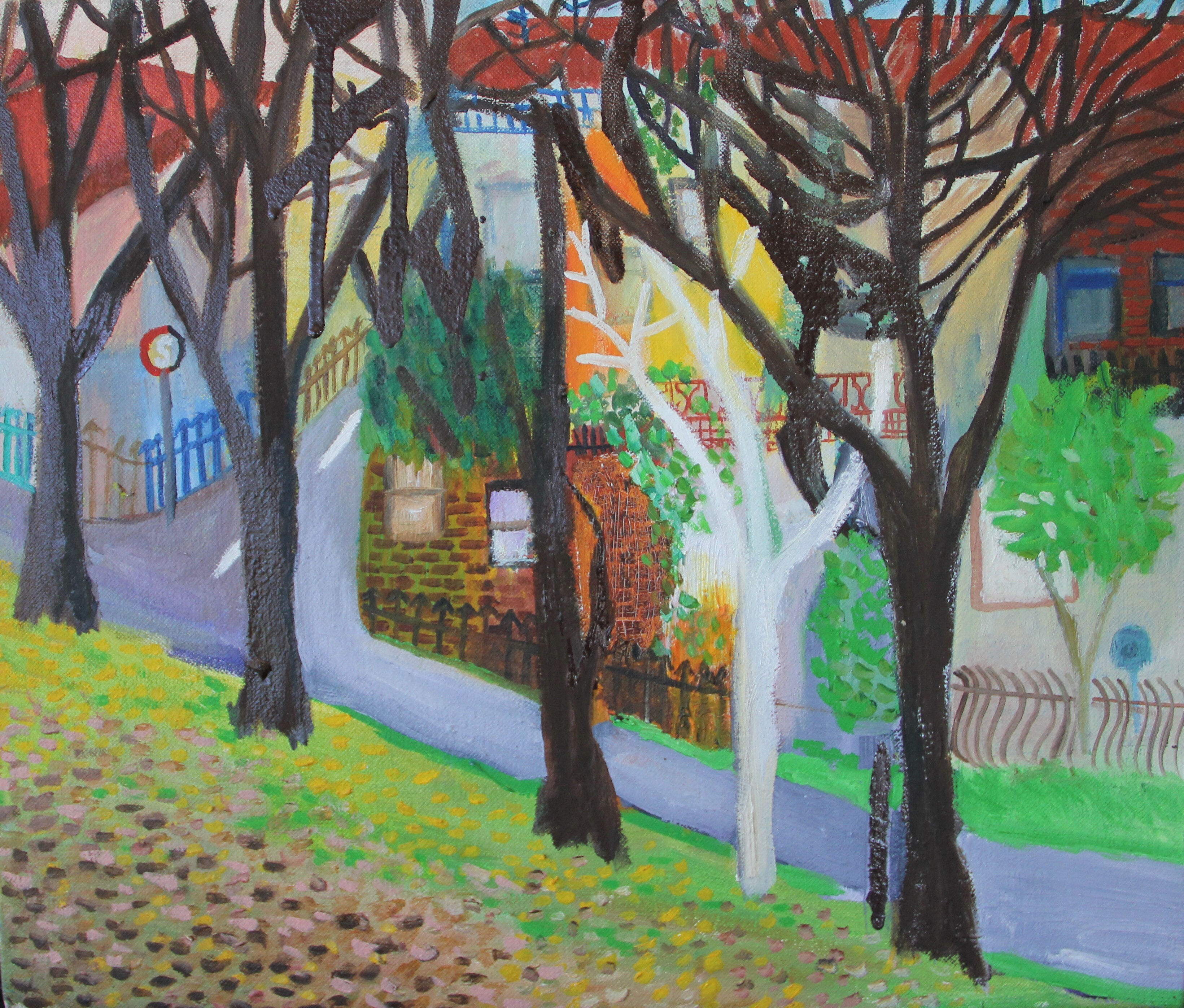 Carlton Gardens. 35.5 x 30cm. 2001